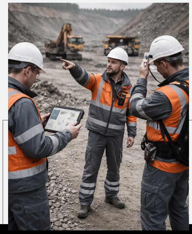 Система контроля персонала для горнодобывающей отрасли в Балакове