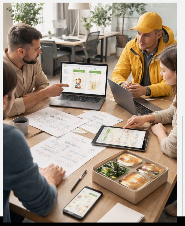 Разработка агрегатора доставки еды в Балакове от 15266 р., АвикейБлк