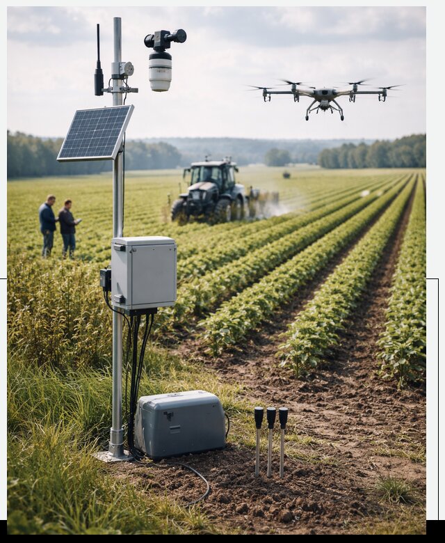 Разработка IoT мониторинга полей в Балакове от 8650 р. | АвикейБлк